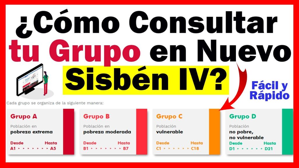 cual es mi grupo en el sisben